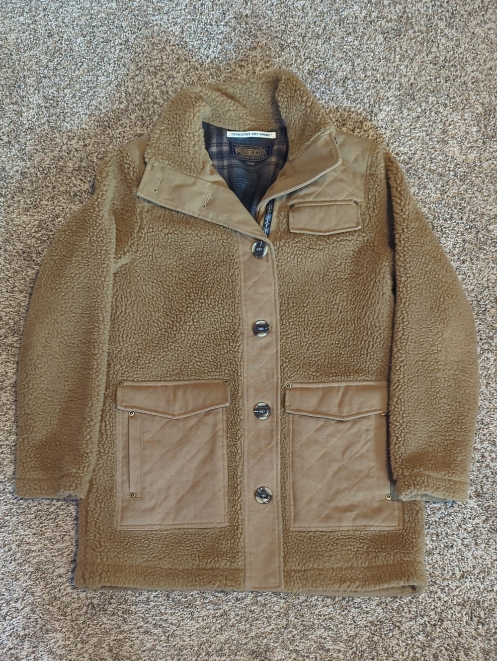 Pendleton Dearborn Berber Barn Coat